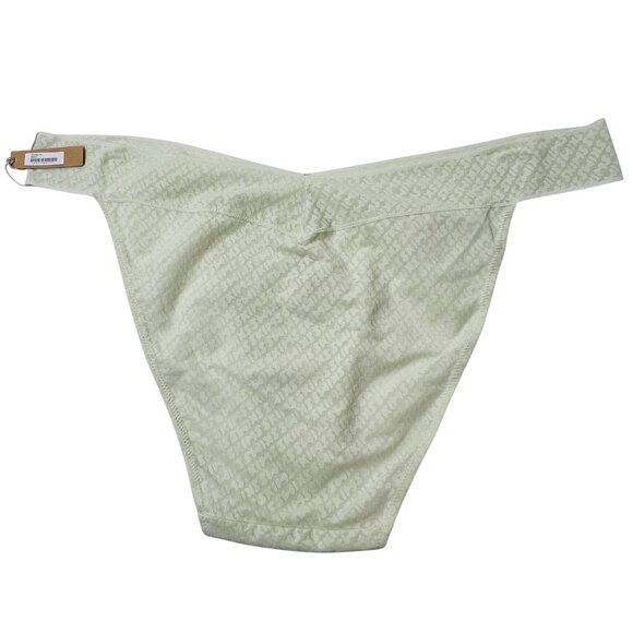 SKIMS Logo Mesh Boy Short + Cheeky Brief Lot of 2 Bone Olive 4X - Picture 6 of 11